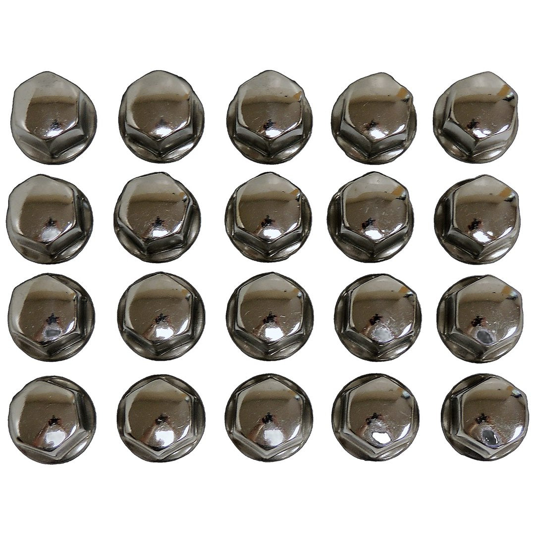 Crown Automotive 6509422K Stainless M14x1.5 Lug Nuts, 20-Pack - image 2