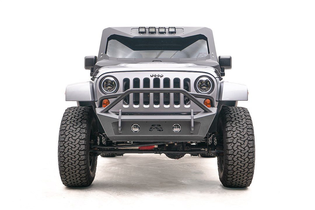 Fab Fours JK07-B1952-1 Stubby Pre-Runner Bumper
