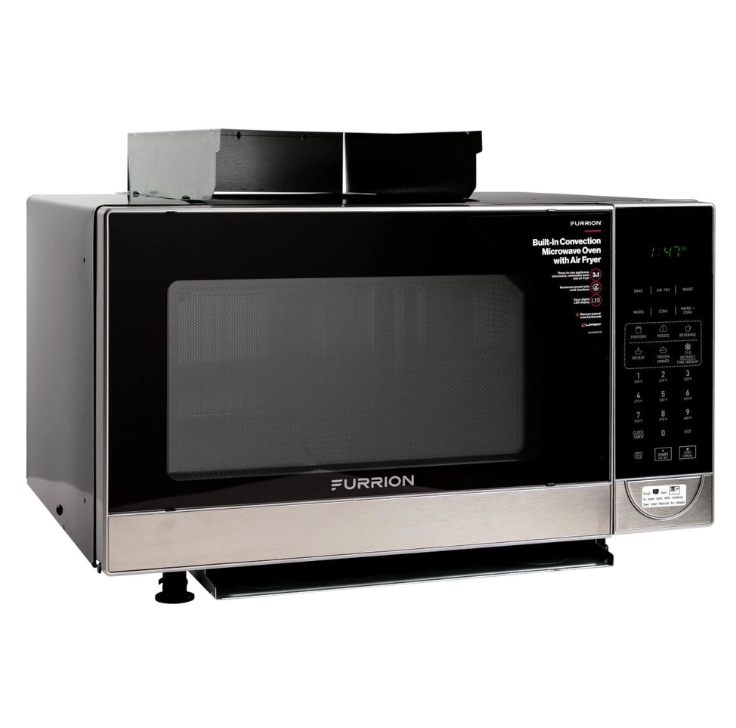 Furrion RV Microwave Oven with Air Fryer & Convection 1.1 Cu Ft Stainless Steel