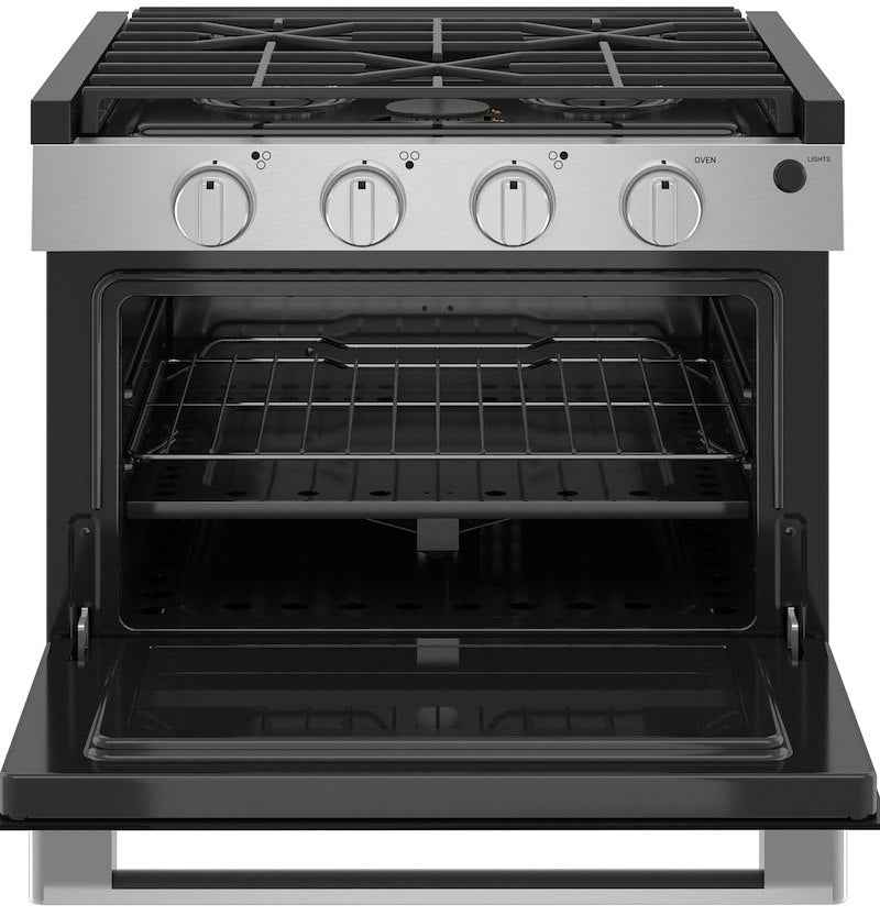 GE Profile PLD617RWSS RV Drop-In Range 17" 3 Burner Propane Stove with Oven
