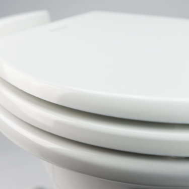 Dometic 310 Series RV Toilet – White, Pedal Flush, 360° Vortex Flush 302310081