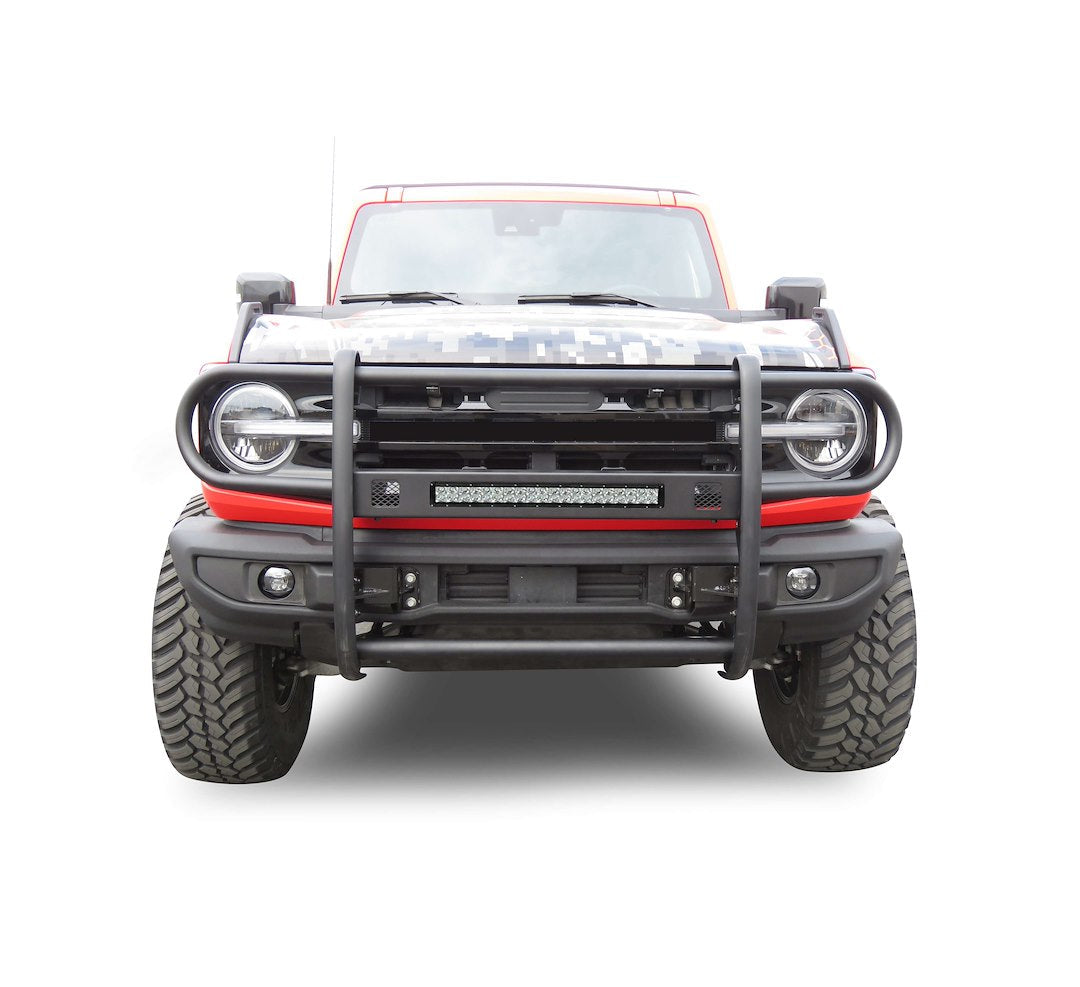Black Horse Offroad Beacon Steel Grille Guard BGFB21 - image 2