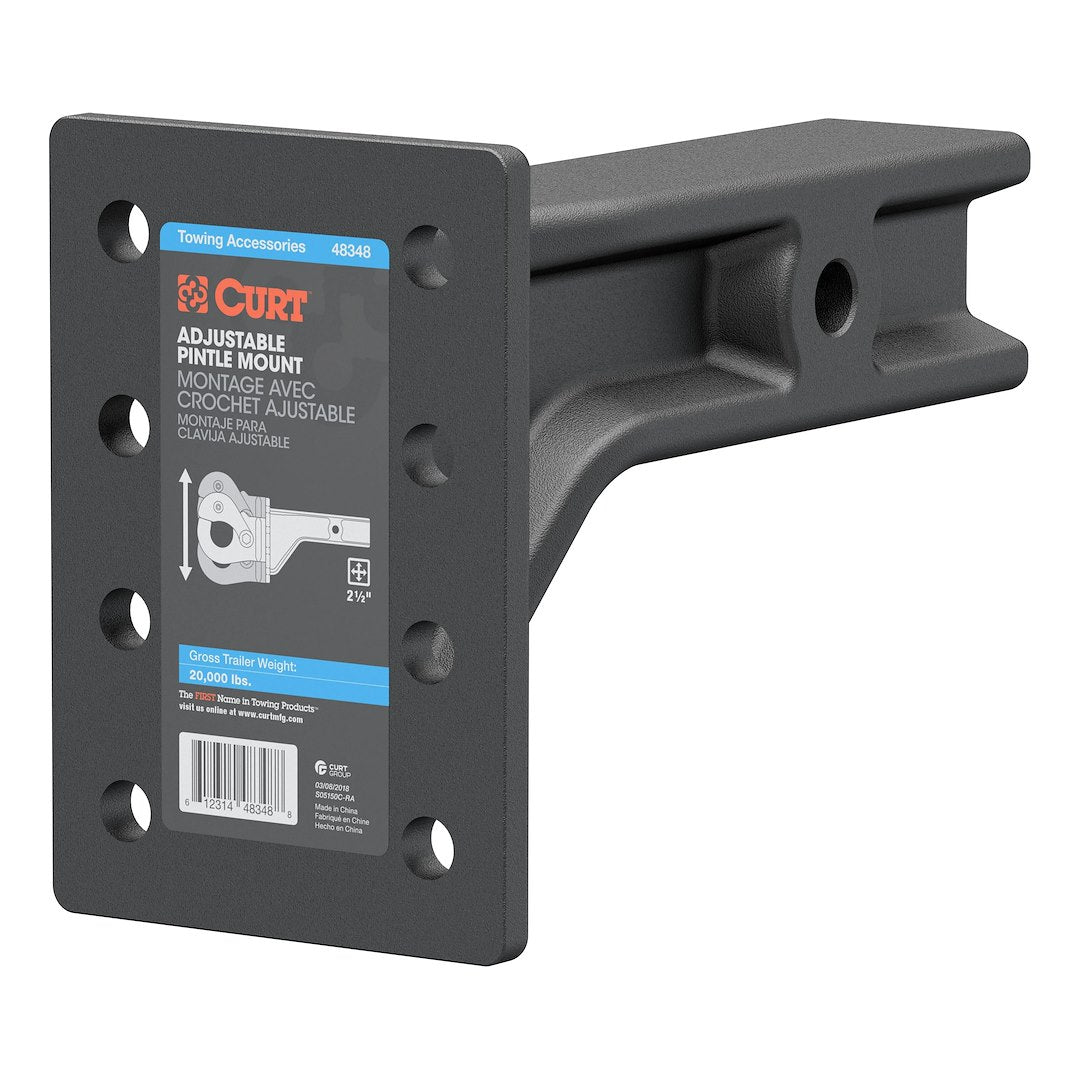 Curt 48348 Pintle Hook Mounting Plate - image 1