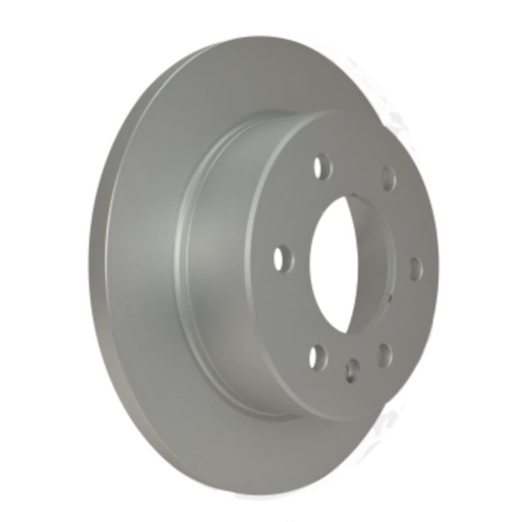 Hella 355123172 Solid Disc Brake Rotor