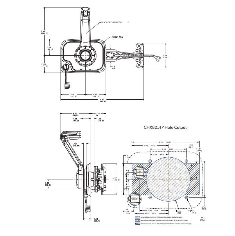Seastar Chx8051p Marine Engine Control - image 2