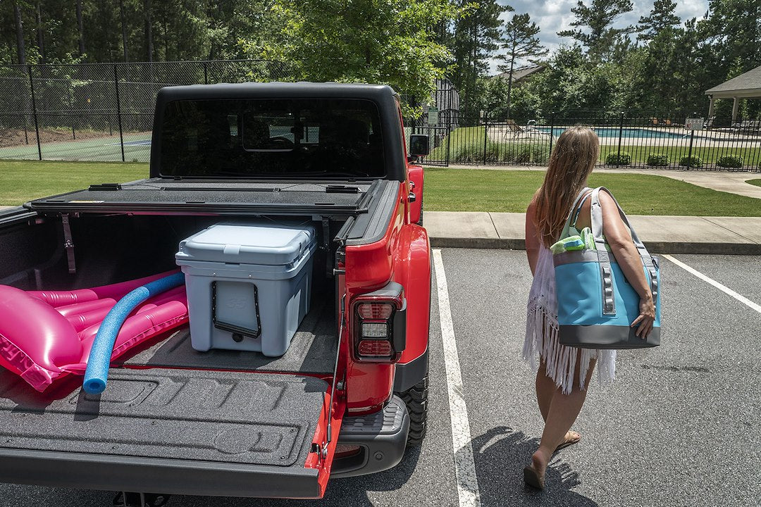 Rugged Ridge 13550.24 ARMIS Aluminum Hard Folding Tonneau Cover