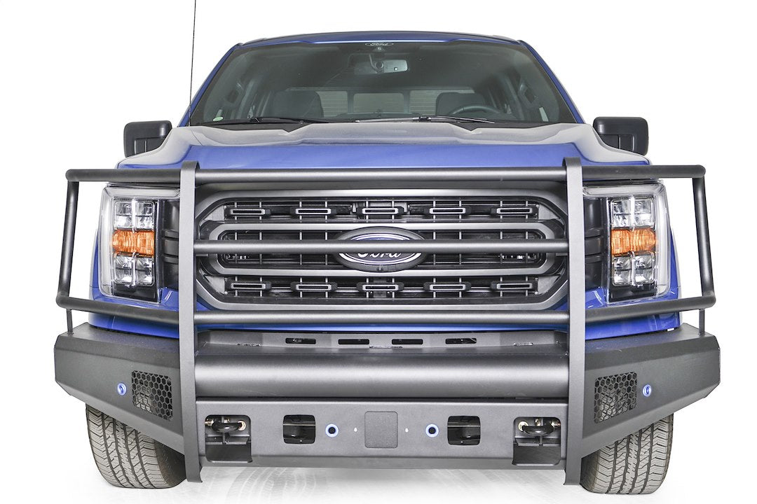 Fab Fours FF21-R5060-1 Black Steel Elite Front Bumper