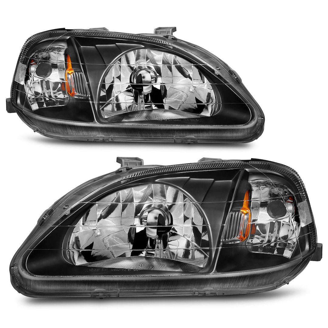 ANZO USA Crystal Clear Reflector Beam Uses OEM Bulb And Socket Headlight Assembly 121070 - image 3