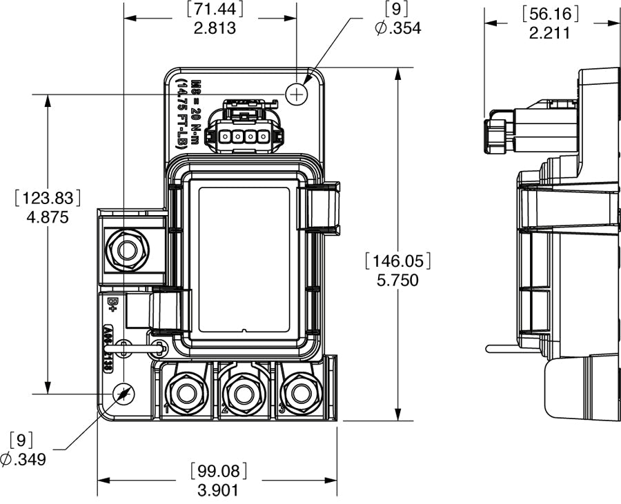 Blue Sea 7725-Bss Fuse Block - image 4