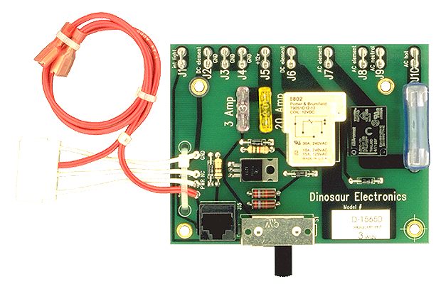 Dinosaur Electric D-15650 3-Way Refrigerator Power Supply Circuit Board
