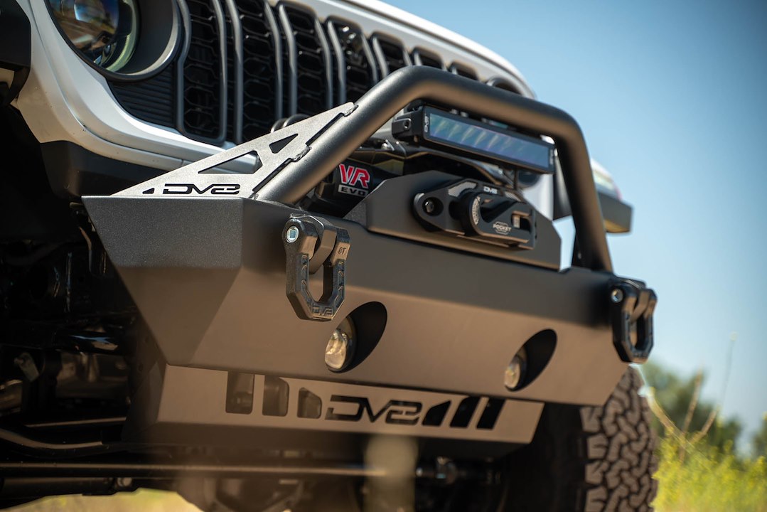DV8 Offroad FBJL-05 Modular Steel Jeep Bumper