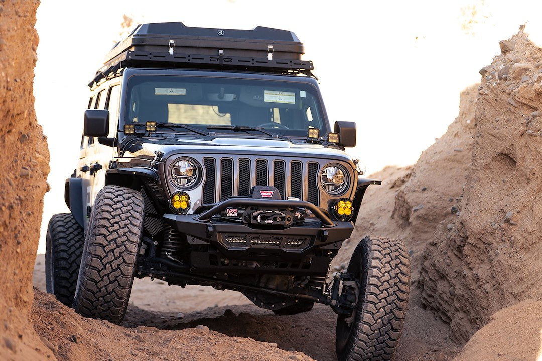 DV8 Offroad FBJL-09 Spec Series Modular Steel Bumper