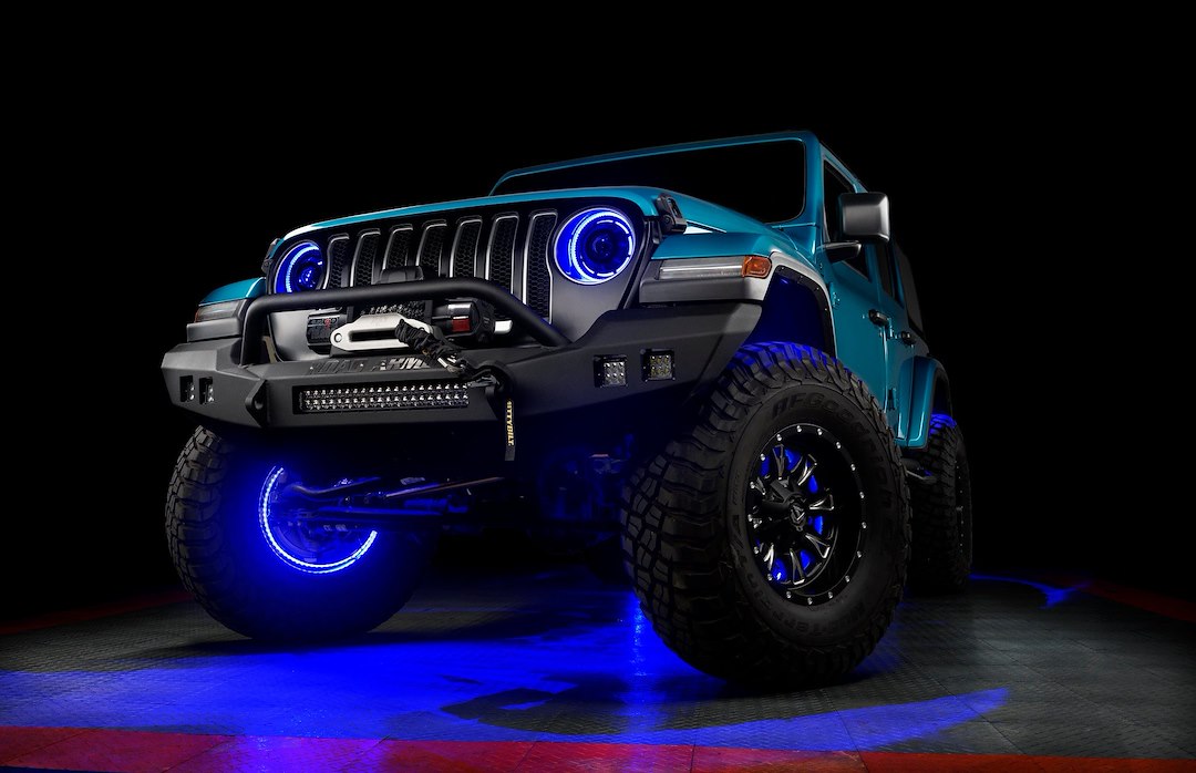 Oracle Lighting 4215-339 RGB+White LED Wheel Ring