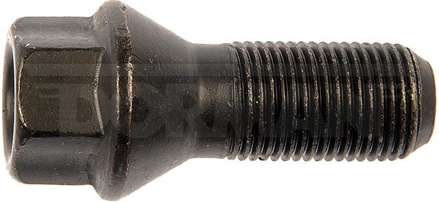 Dorman 610-532.1 M14-1.25 Black Conical Lug Bolt - image 1