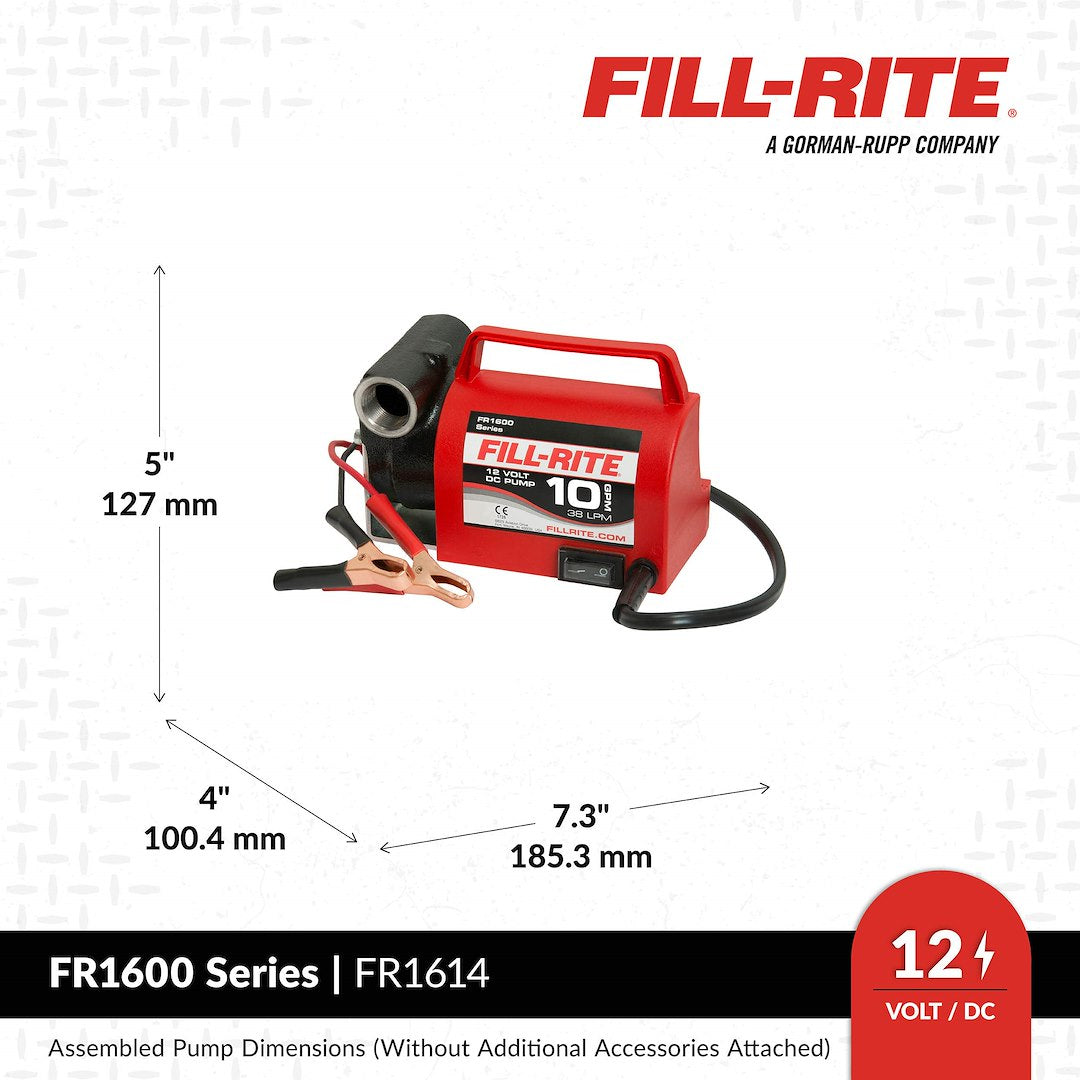 Fill-Rite Fr1614 Liquid Transfer Tank Pump - image 6