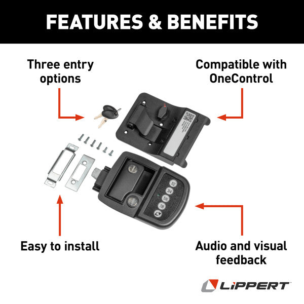 Lippert Components 2022119636 Entry Door Handle - image 3