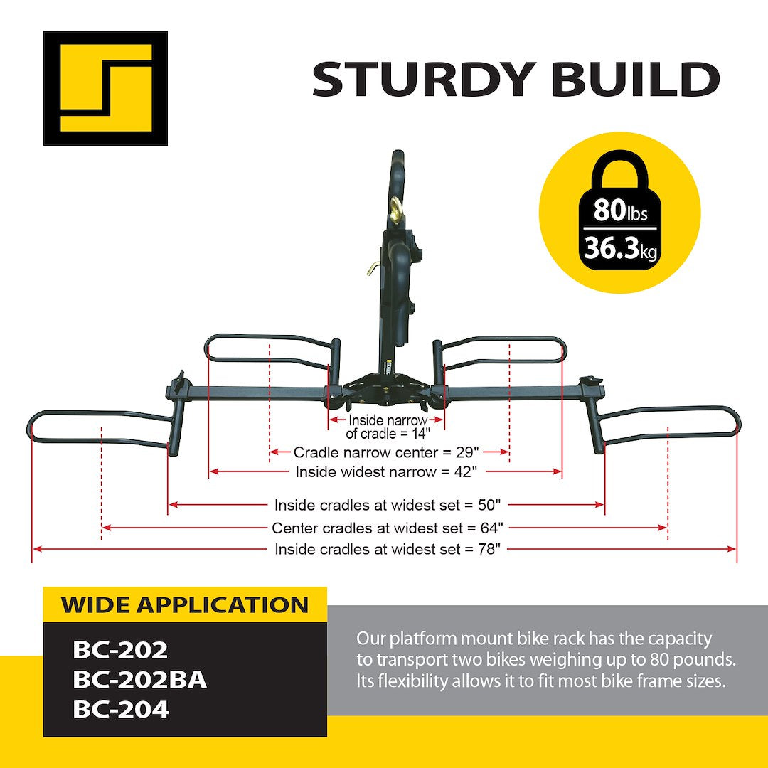 Stromberg Carlson Bc-202ba Bike Rack - image 4