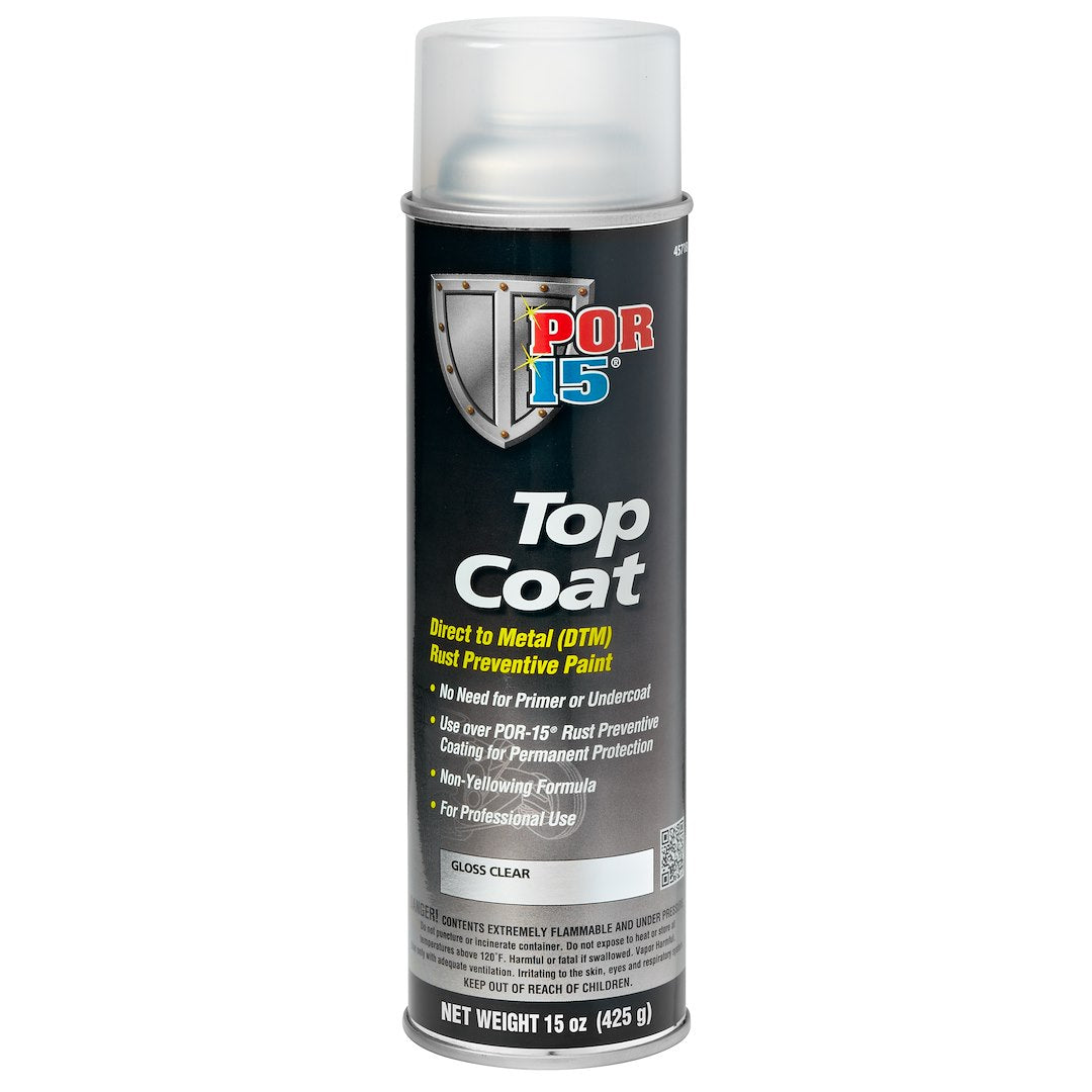 POR-15 45718 Clear Aerosol Top Coat