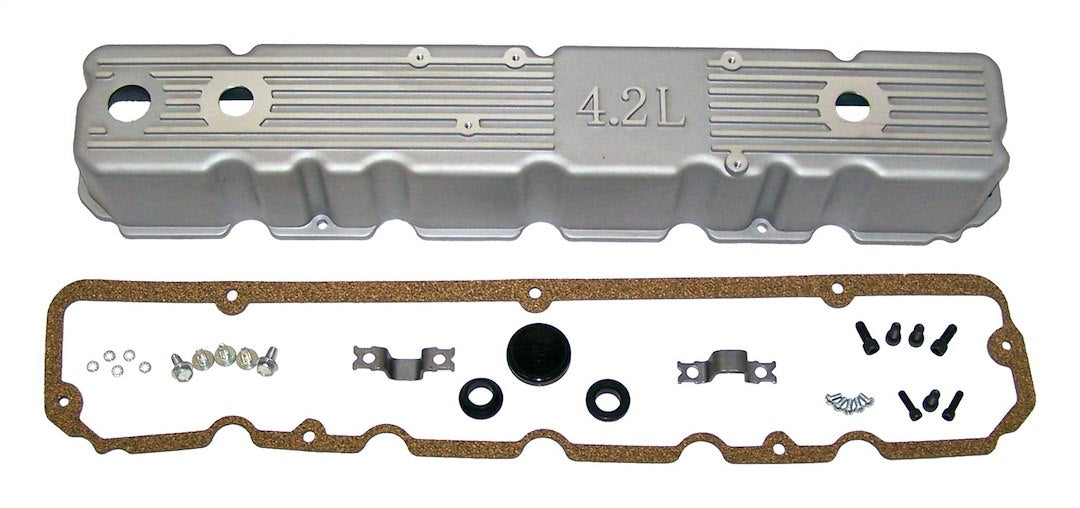Crown Automotive RT35004 AMC 4.2L Silver Valve Cover Kit - image 1