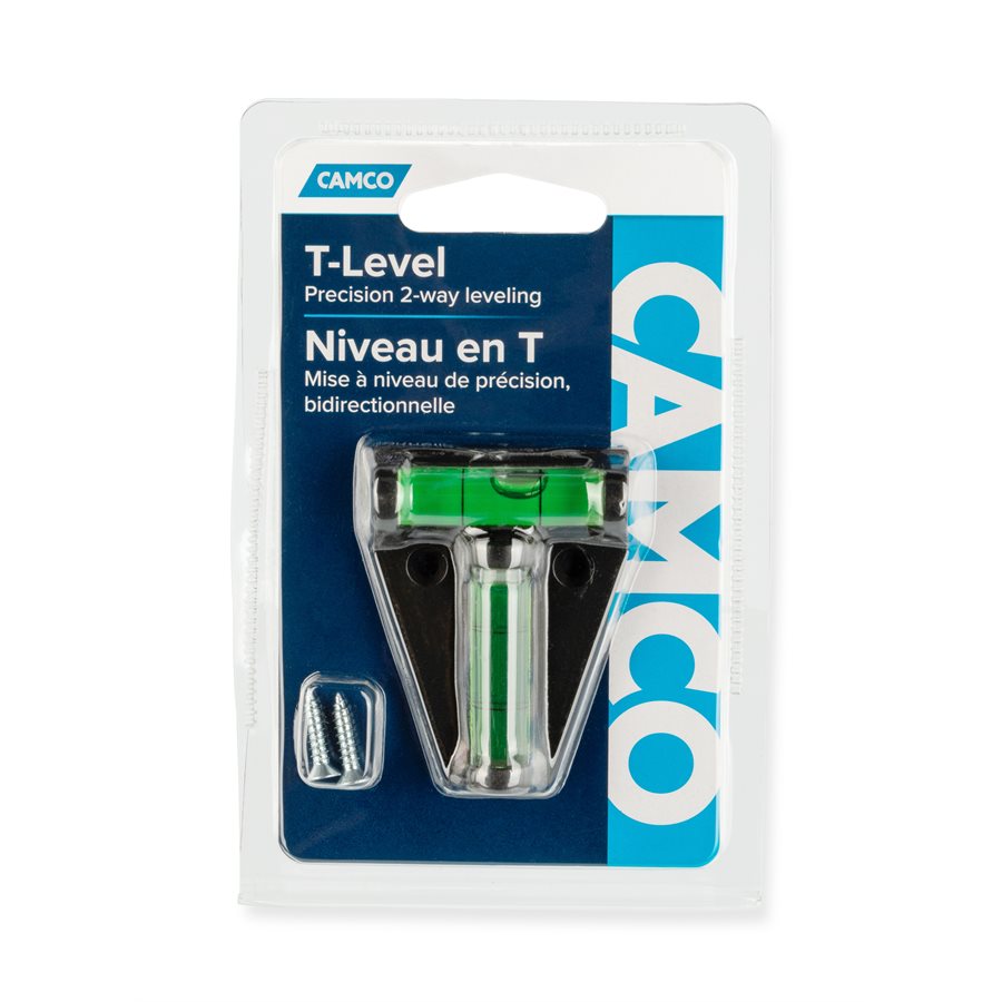Camco RV Level (25543) – Size/Range: 3 Inch Overall Length