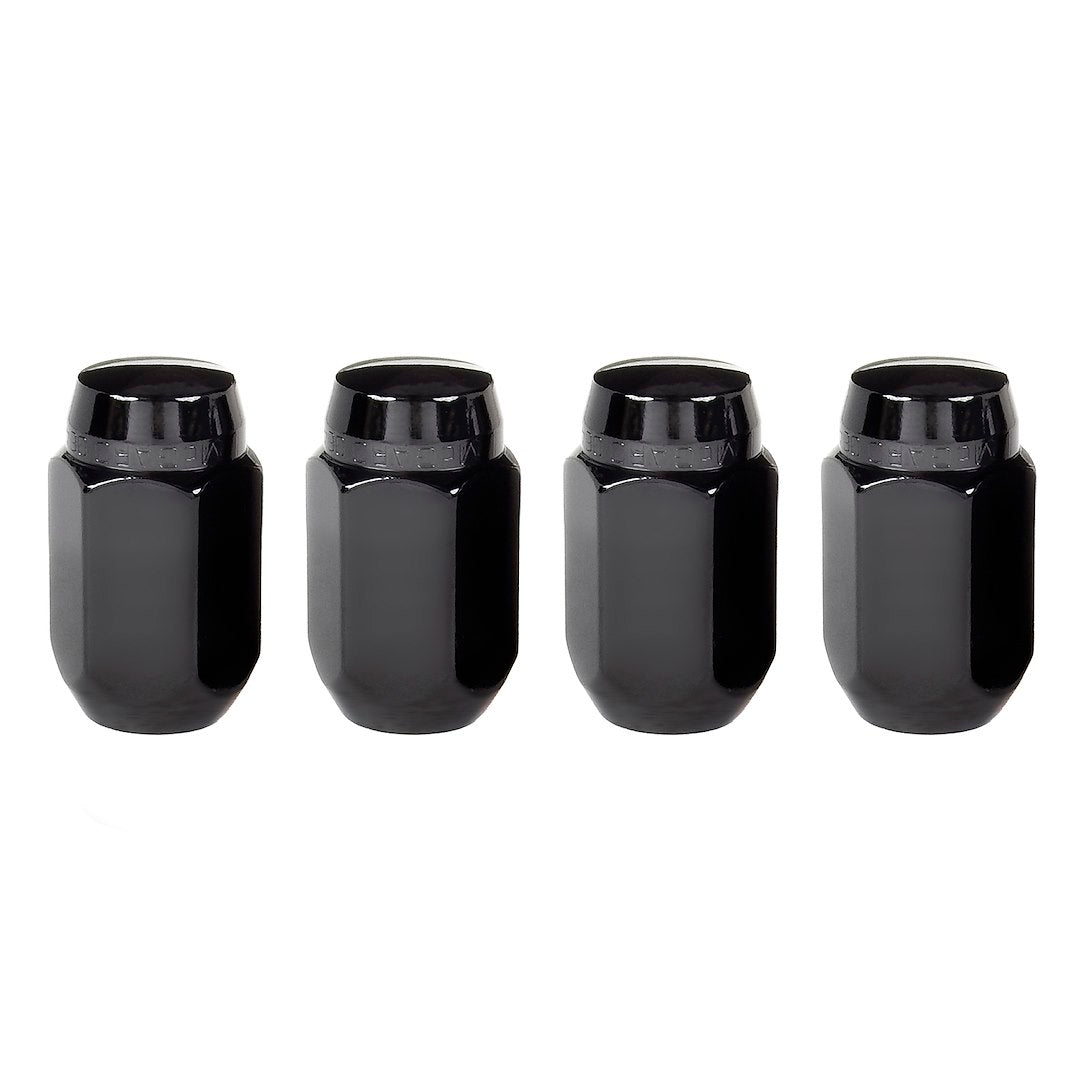 McGard 64072 Black Acorn Hex Lug Nuts, M14x1.5