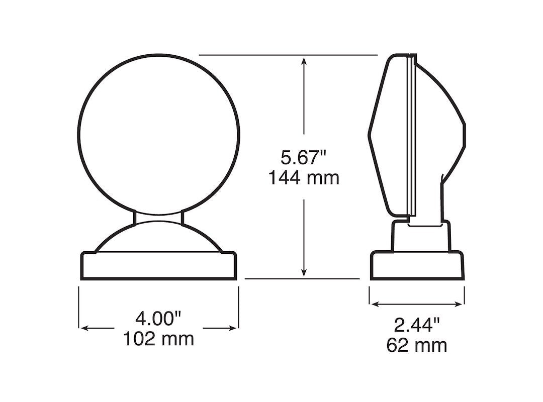 Peterson Mfg. V555 Tow Light Kit - image 3