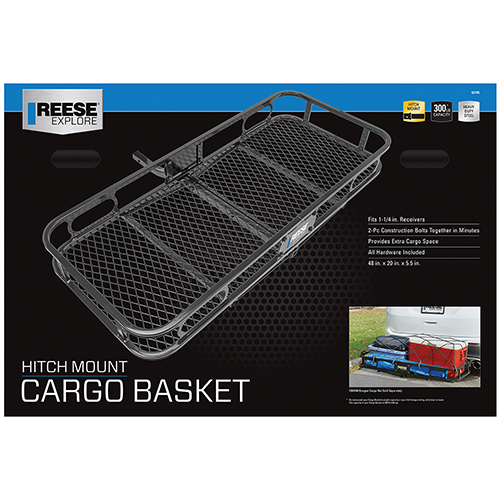 Reese 63155 Trailer Hitch Cargo Carrier - image 7