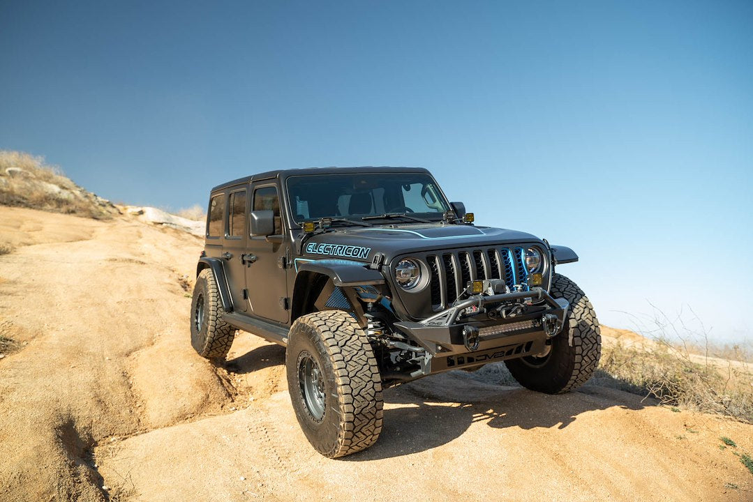 DV8 Offroad LBJL-12 Wrangler JL 4xe Dual-Light Bracket