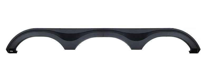 RV Fender Skirt – Triple Axle 115-1/4" x 16-1/4" Black (Two-Piece) | ICON 14675