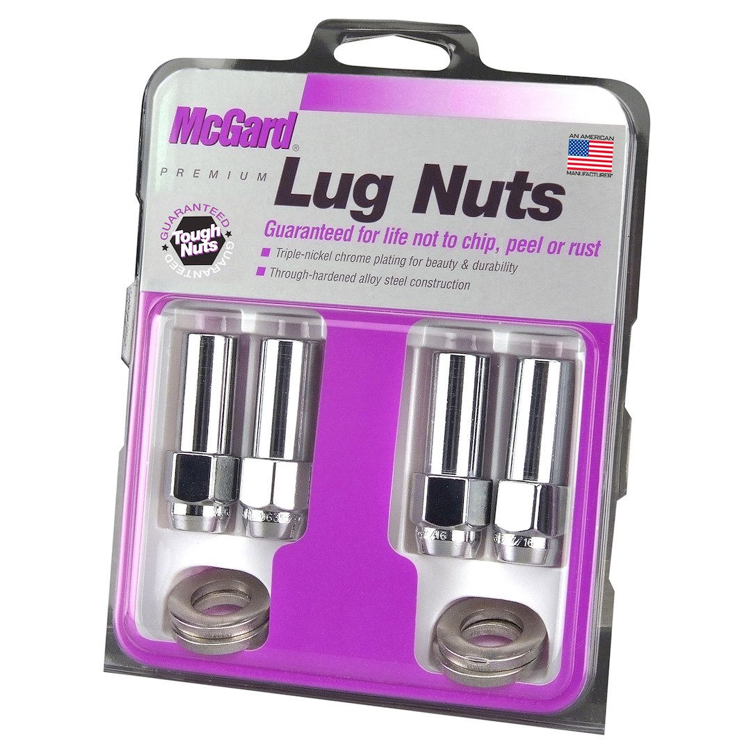 McGard 63016 Tough Nut Extra-Long-Shank Lug Nuts, 12x1.5