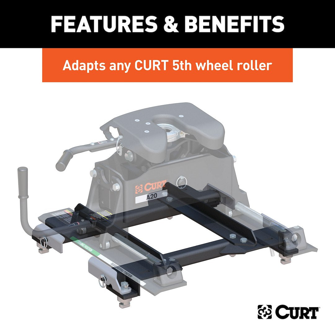 Curt 16023 Fifth Wheel Trailer Hitch Adapter Plate - image 3
