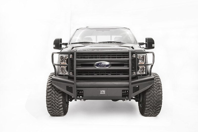 Fab Fours Black Steel Elite Front Bumper – FS17-Q4160-1