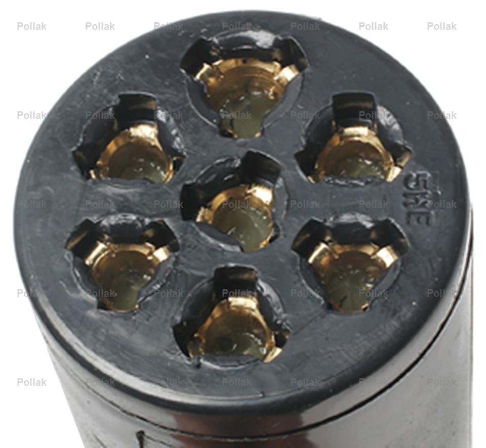 Pollak Semi-universal 7 Blade Trailer Wiring Connector (11704)