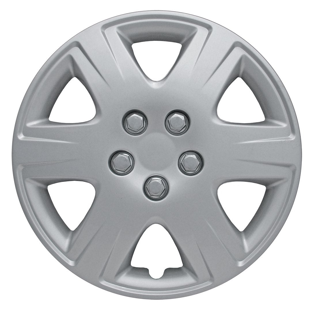 Coast To Coast 42215S Corolla Silver 6-Spoke Wheel Covers - image 1