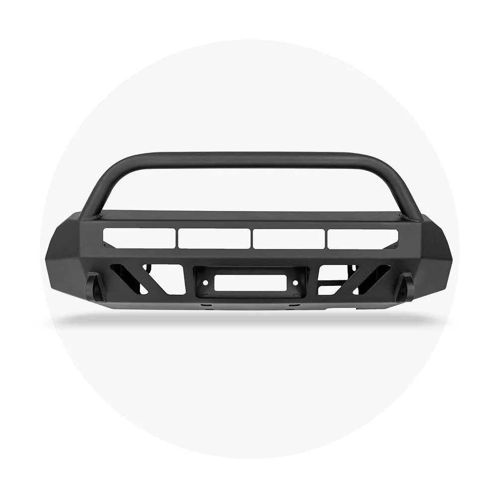 Cali Raised LED CR3210 Black Steel Tacoma Stealth Bumper - image 1
