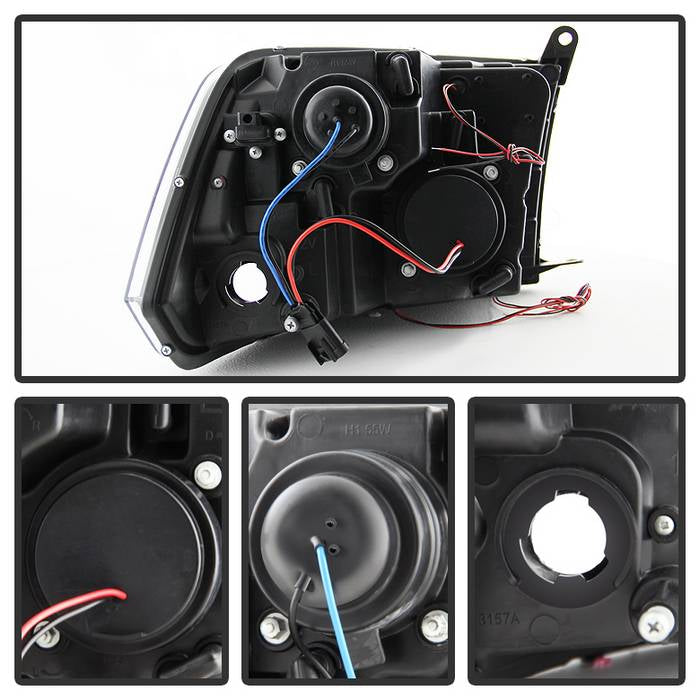 Spyder 5010032 Signature Projector Headlight for Ram 1500