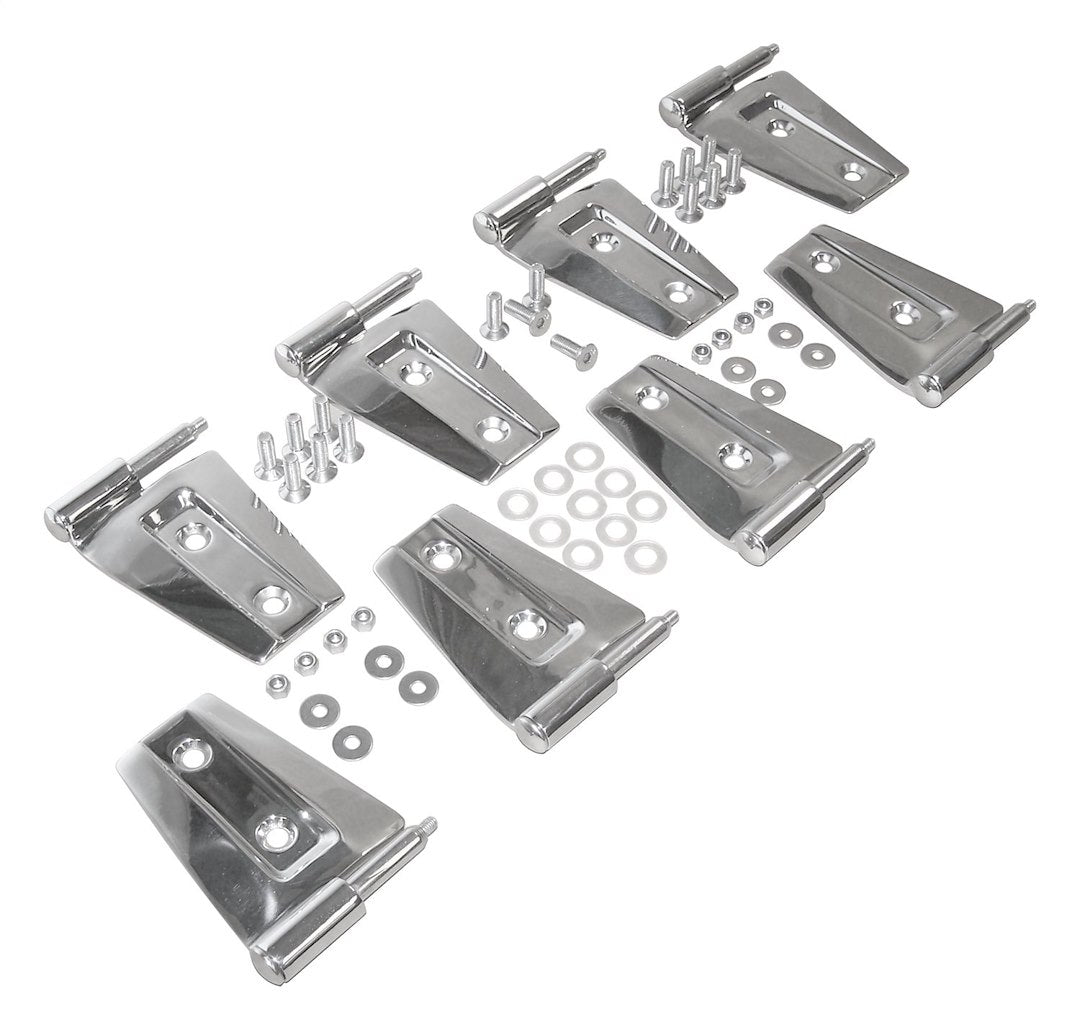 Crown Automotive RT34079 Stainless Half-Door Hinge Kit - image 1