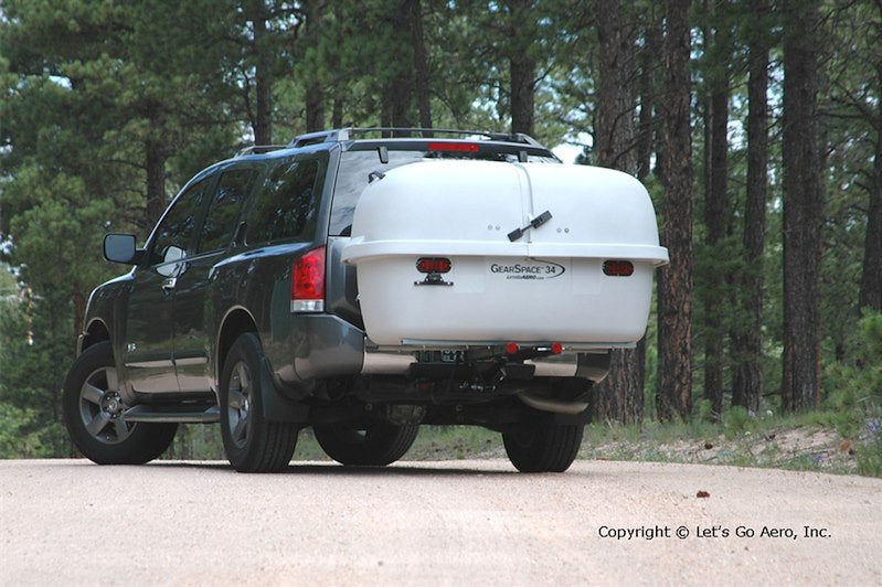 Let’s Go Aero HGK826 GearSpace 34 Enclosed Hitch Cargo Carrier