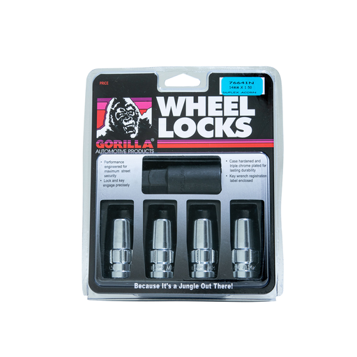 Gorilla 76641N Duplex Acorn Wheel Lock, 14 mm x 1.50
