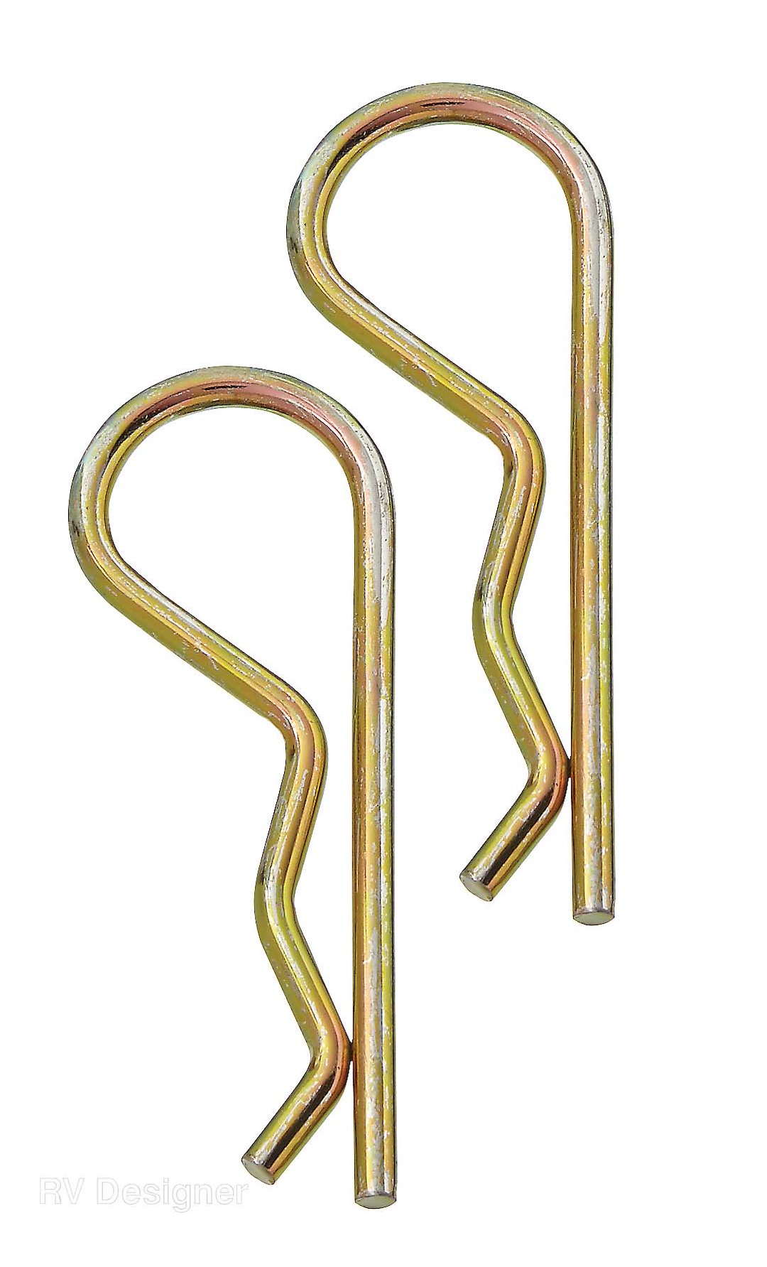 RV Designer Trailer Hitch Pin Clip (H402) – Diameter (In): 1/2 Inch