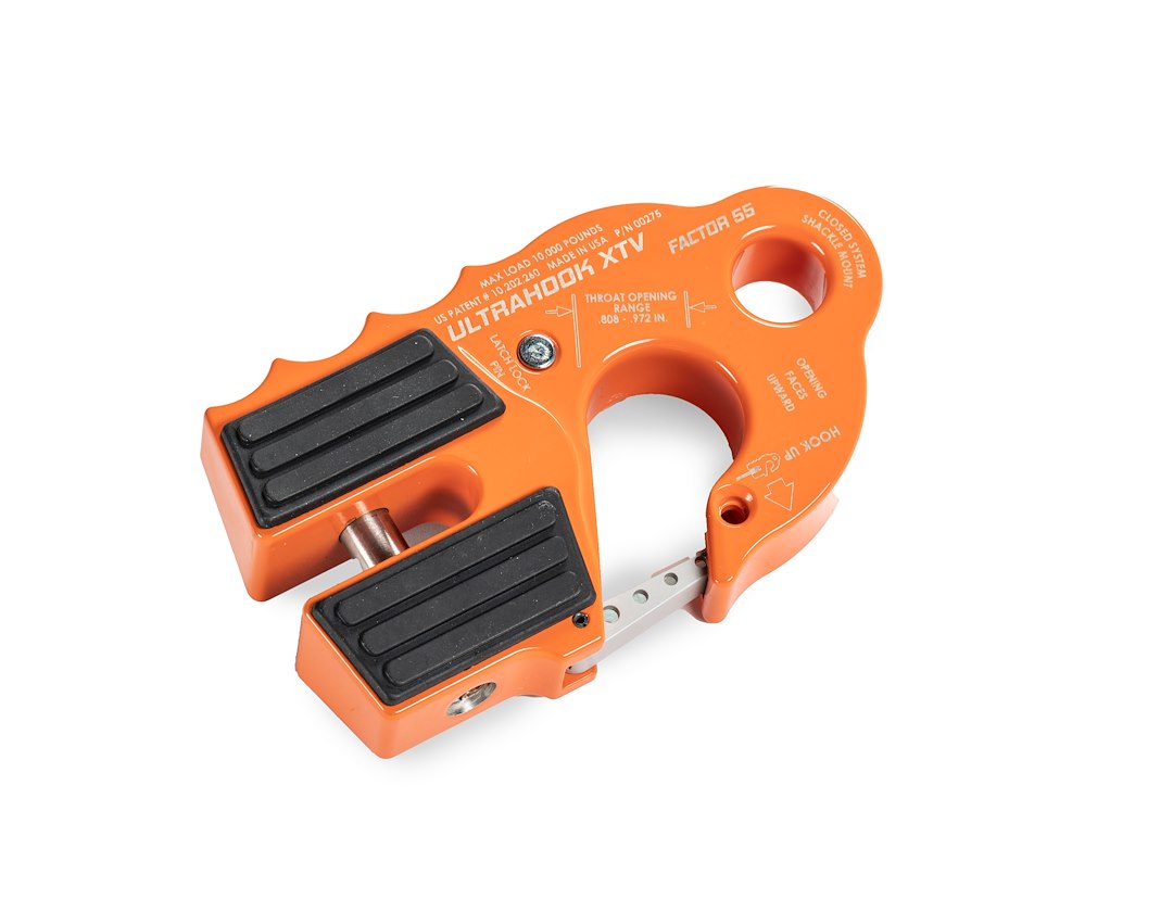 Factor 55 00275-07 Orange Ultrahook XTV Winch Hook