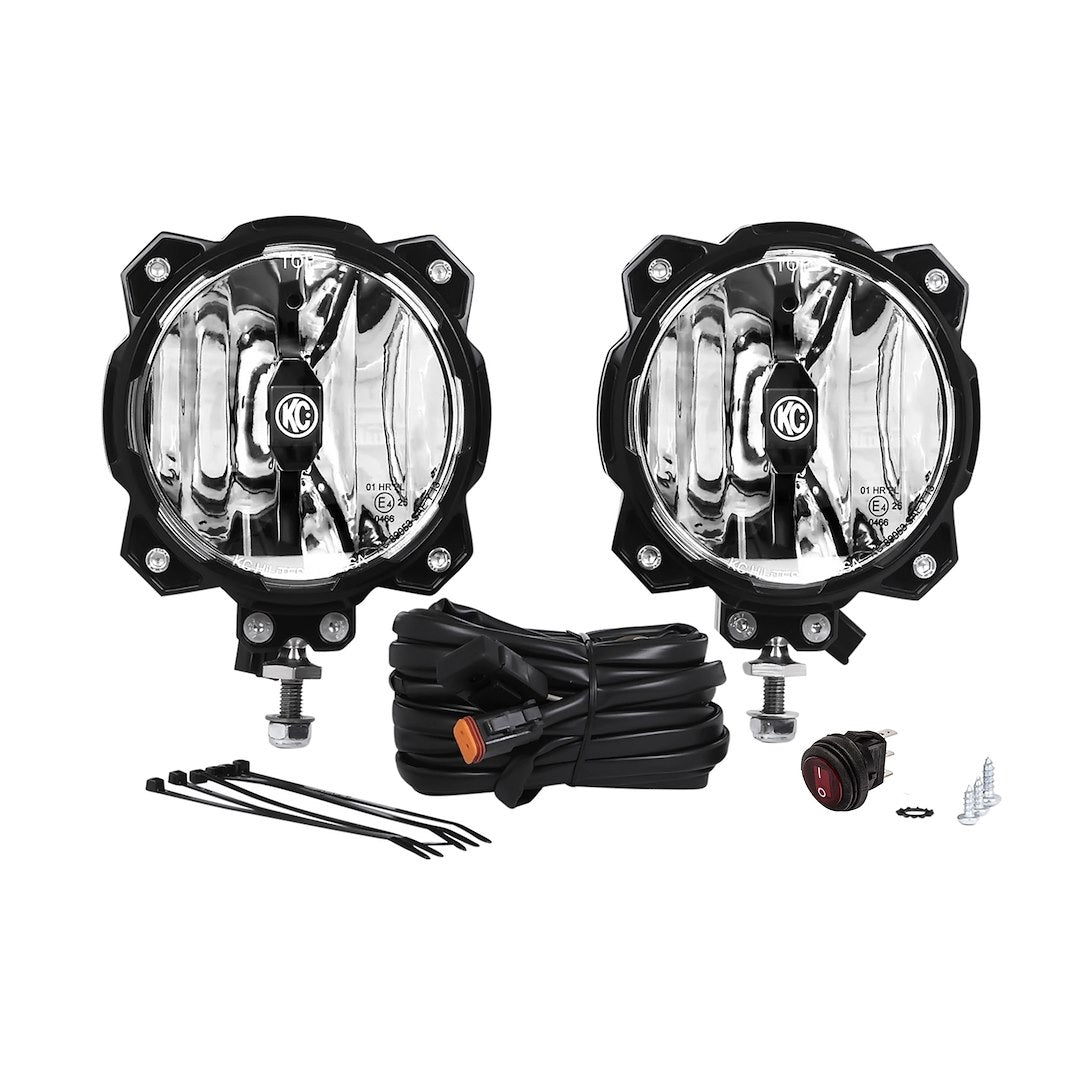KC Hilites 91303 Gravity Pro6 Driving Light Pair