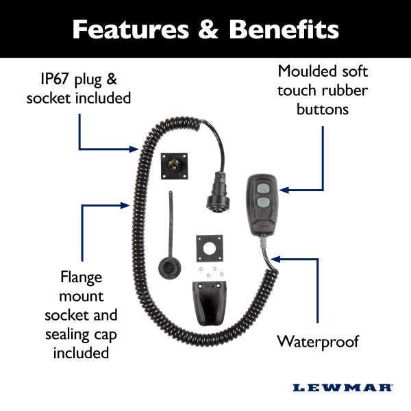 Lewmar 66940002 Windlass Remote Control - image 2