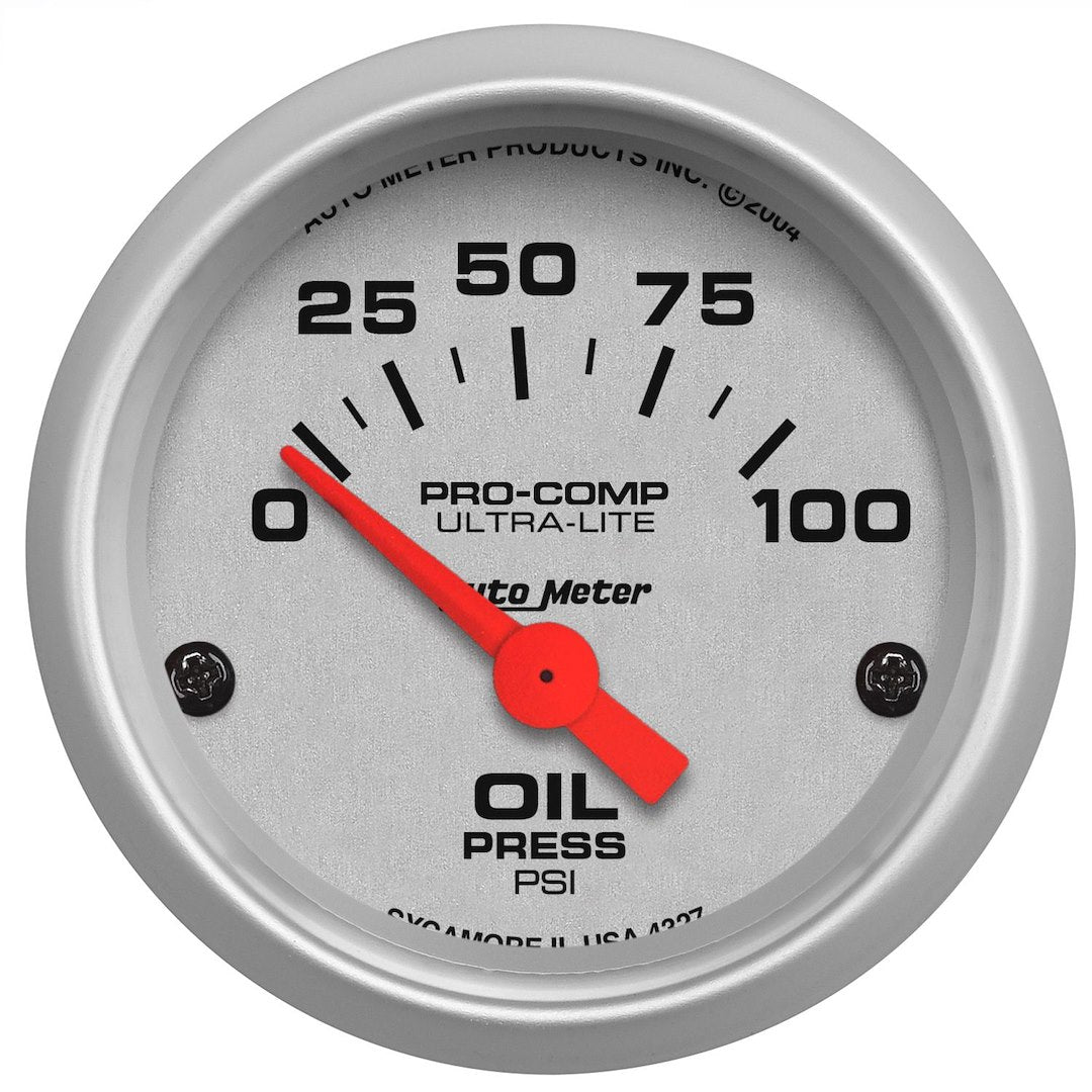 Autometer 4327 Gauge Oil Pressure - image 2