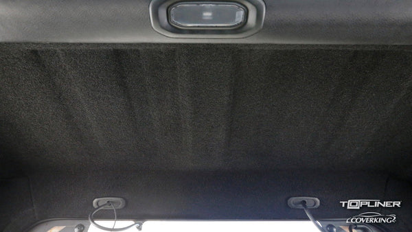 Coverking SPC683 Topliner Black Polycarpet Headliner - image 4