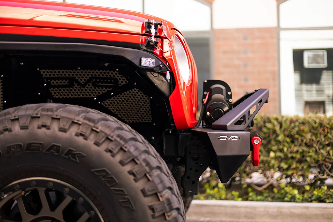 DV8 Offroad FBJL-06 FS-25 Stubby Steel Front Bumper