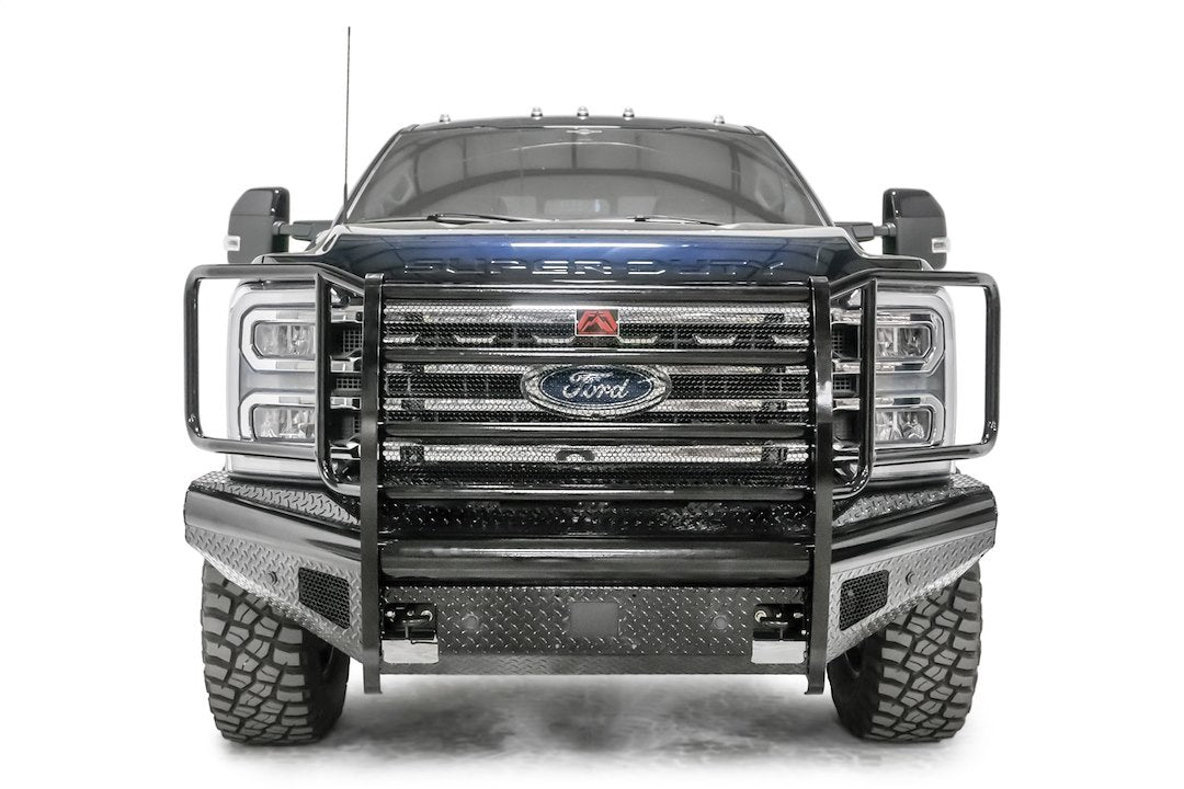 Fab Fours FS23-S5960-1 Black Steel Front Bumper