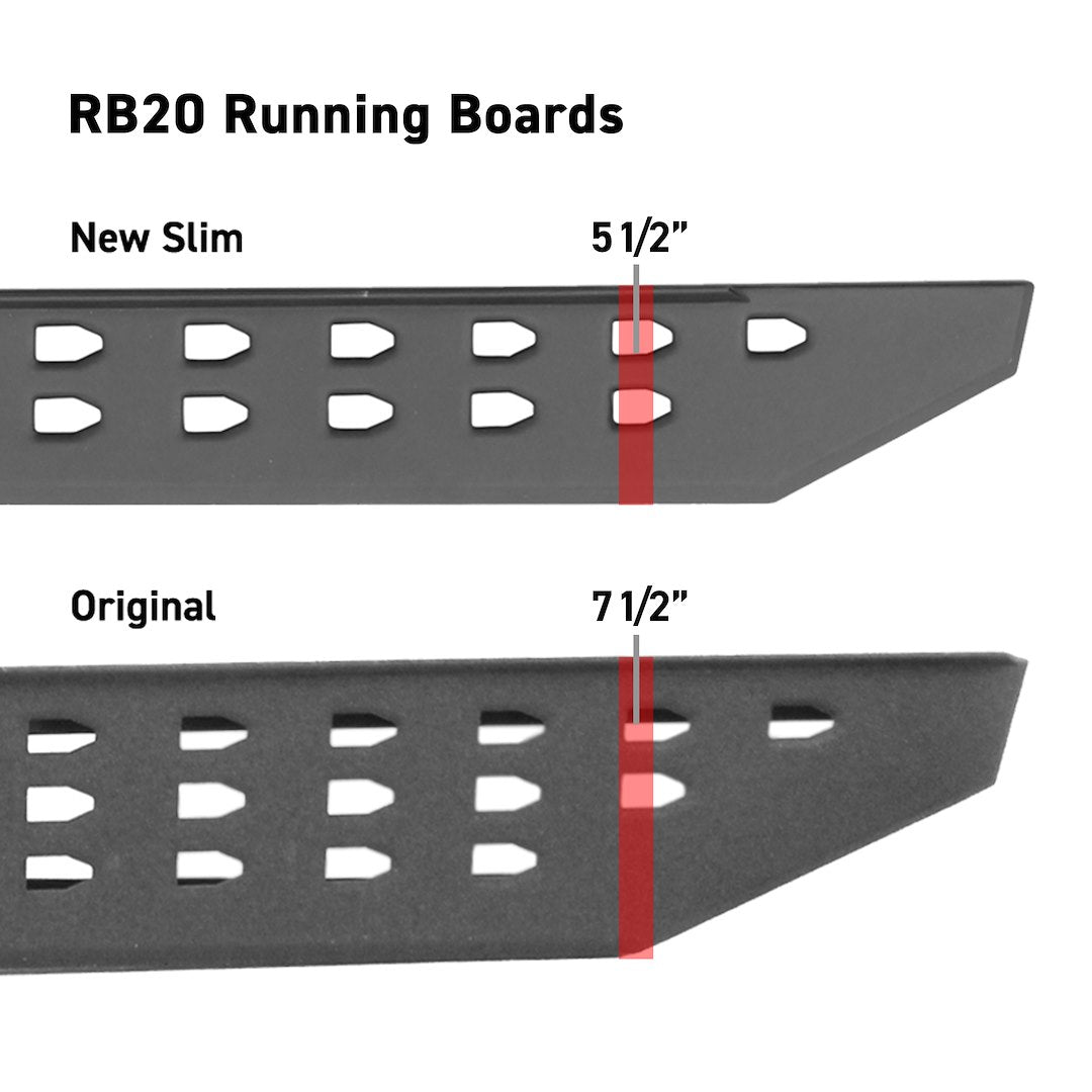 Go Rhino 69400073ST RB20 Slim Running Board Component