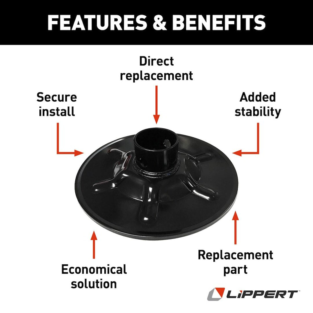 Lippert Components 377962 Leveling Jack Foot Pad - image 3