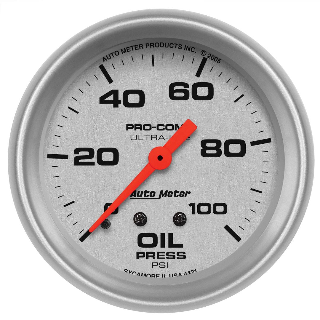 Autometer 4421 Gauge Oil Pressure - image 1